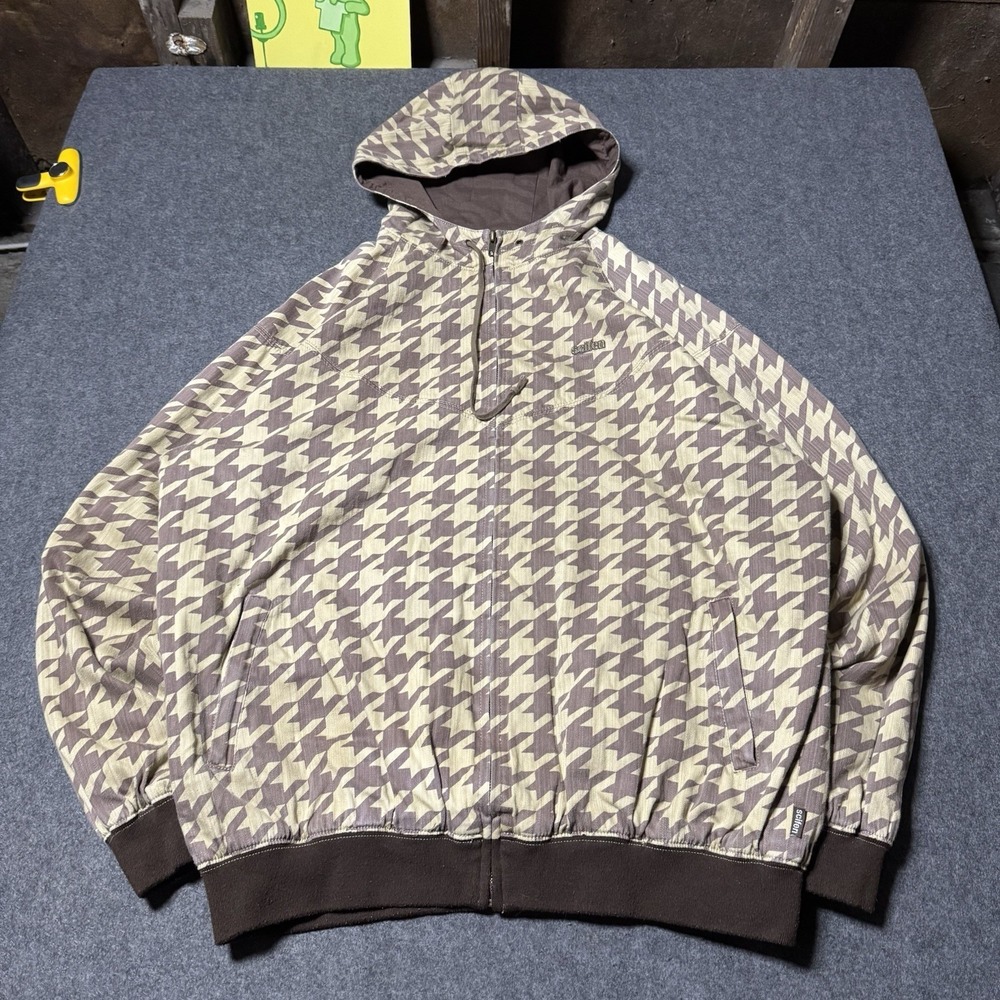 VTG‎ Y2K Scifen Herringbone Workwear Jacket Mens XL Skater Retro Utility